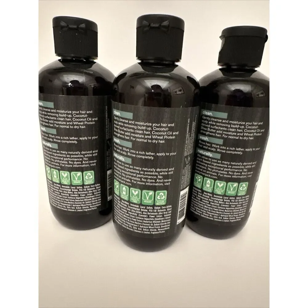 3‎ NEW Every Man Jack 2 In 1 Daily Shampoo Conditioner Hair Sea Salt 8 Ounce